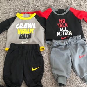 2 Nike matching sets